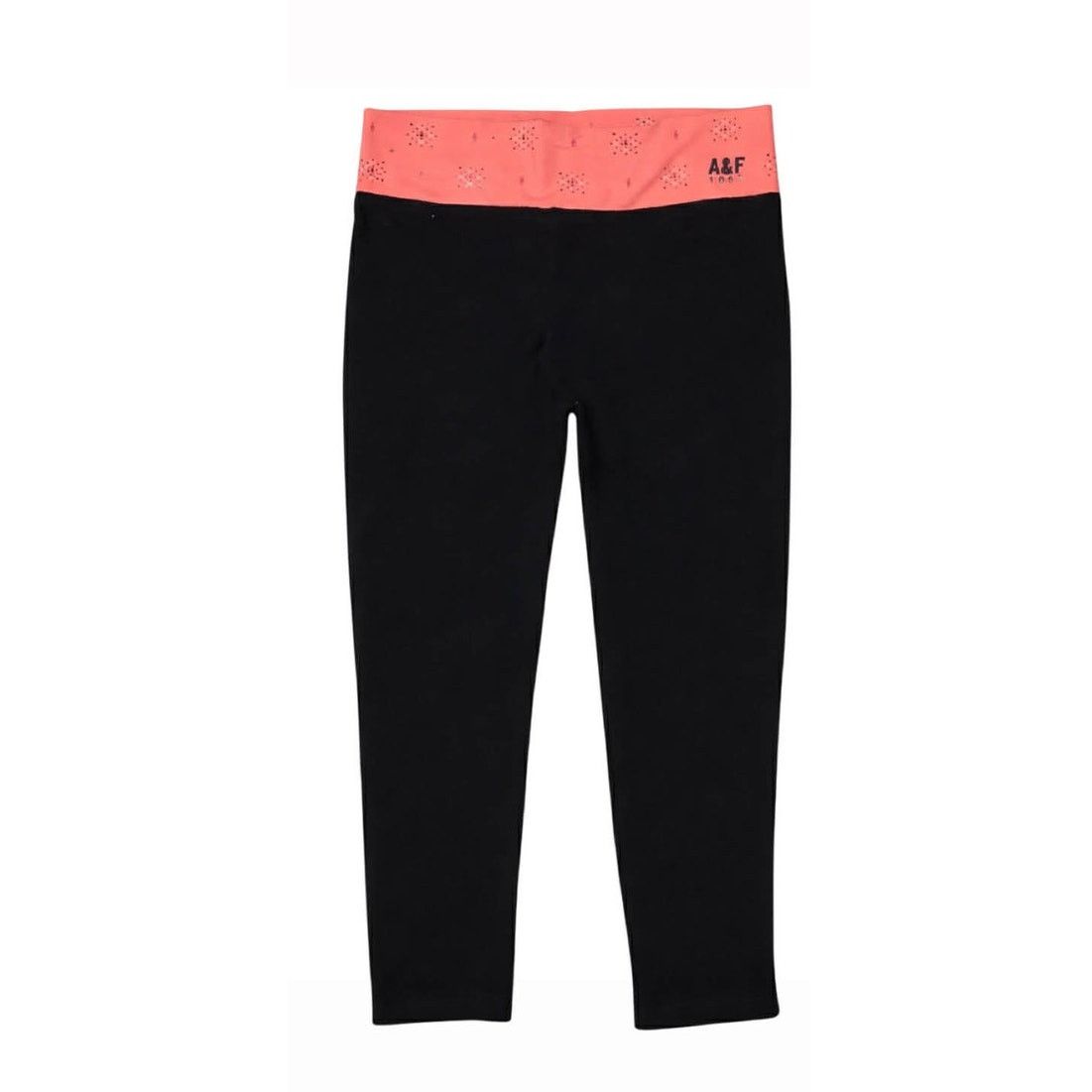 Abercrombie & Fitch VTG Y2K Abercrombie & Fitch Fold-Over Yoga Pant Legging Crop Size 24" / US 00 / IT 34 - 2 Thumbnail