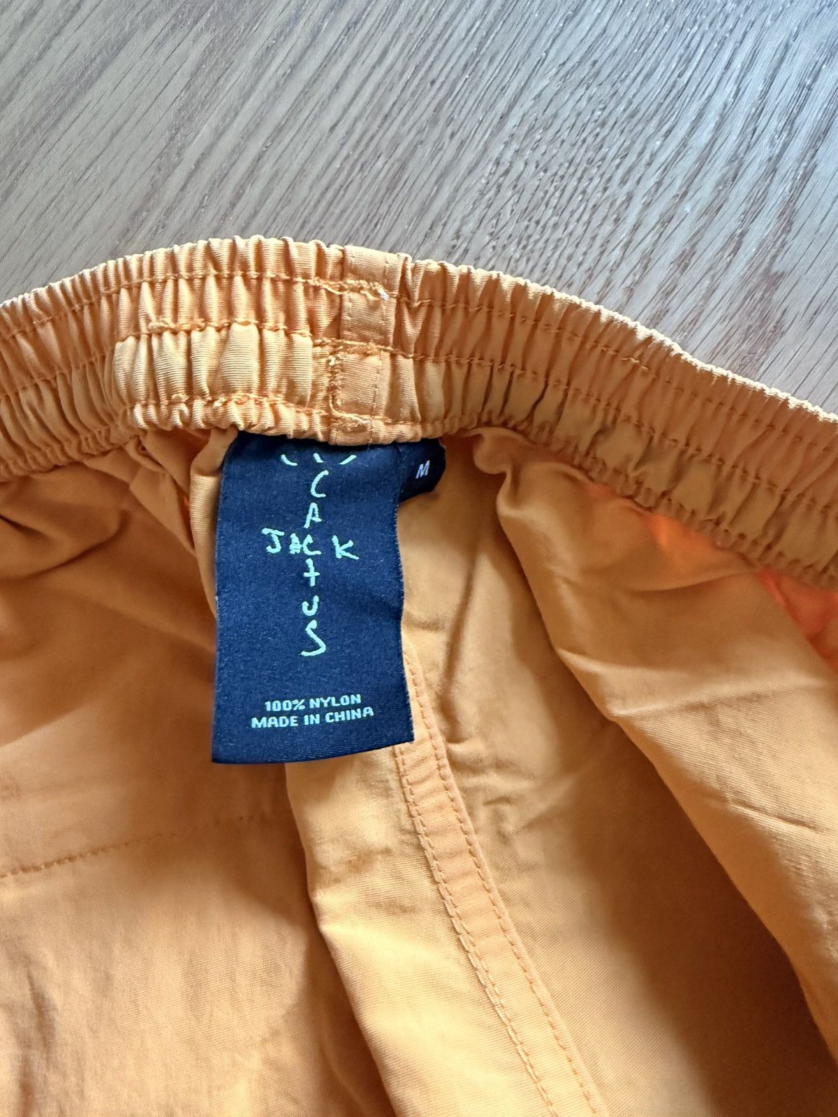 Travis Scott Cactus Jack Path Shorts Medium Gold Size US 32 / EU 48 - 6 Thumbnail