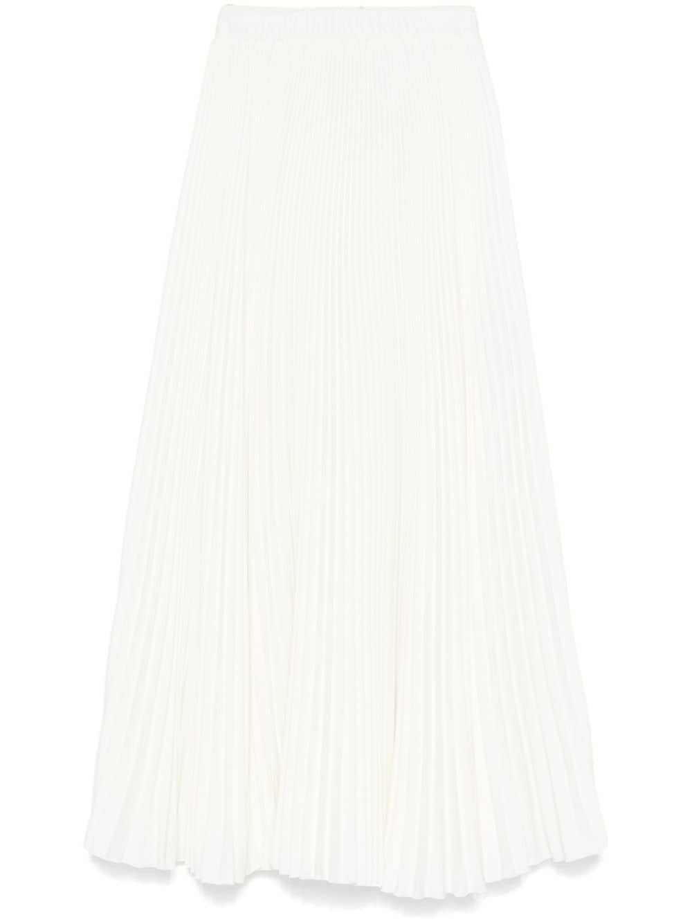 スカート ERMANNO SCERVINO Women Skirts D464O605 OVZ 10601 White Sale Haute couture and luxury skirts - Ermanno Scervino