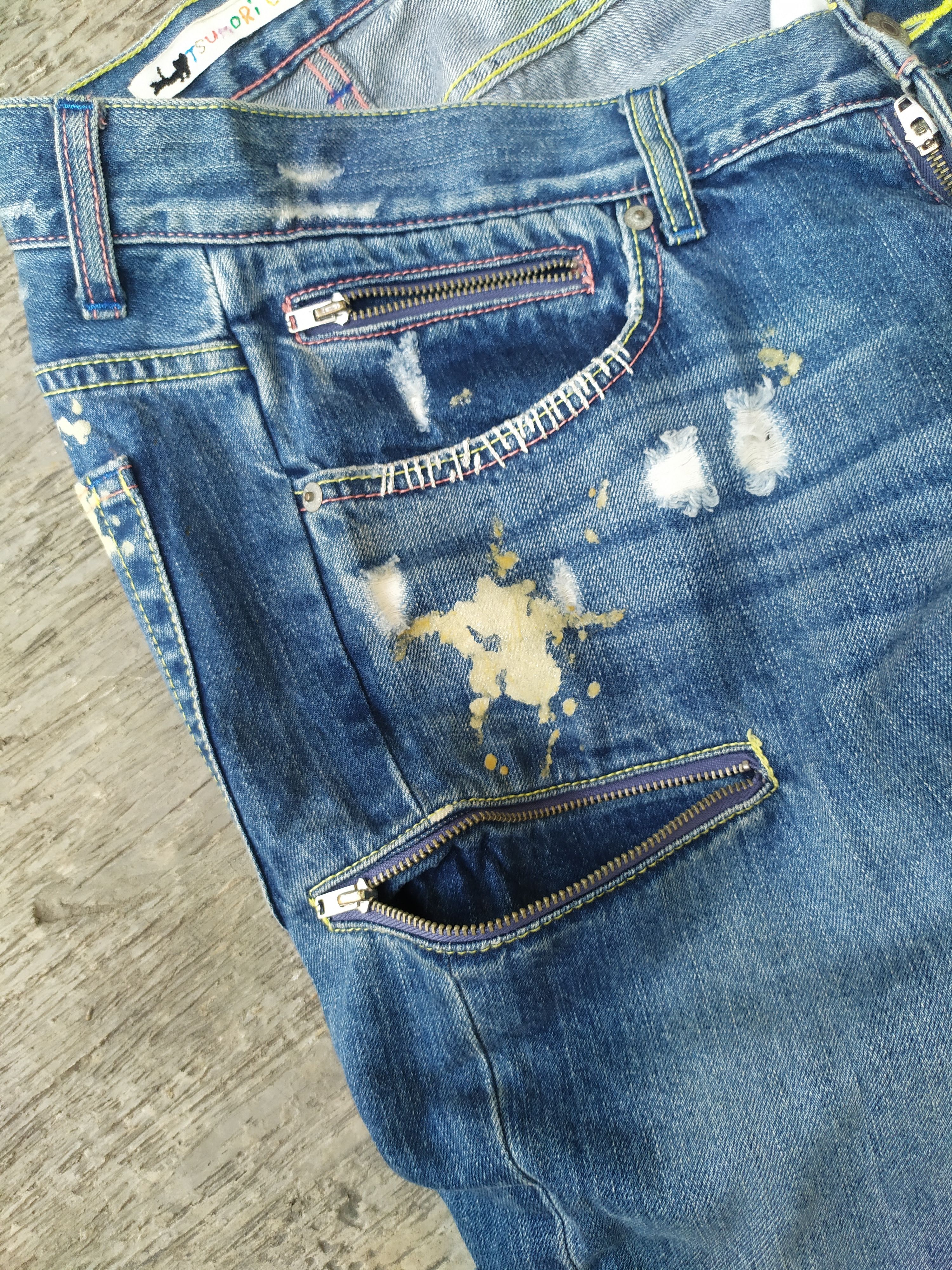 Issey Miyake × Tsumori Chisato Tsumori Chisato Issey Miyake Zipper Jeans Size US 32 / EU 48 - 4 Thumbnail