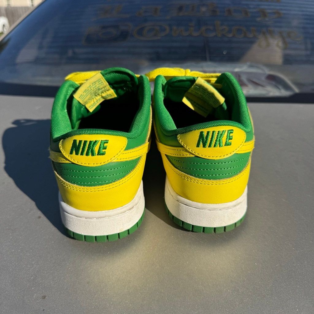Nike Nike Dunk Low Reverse Brasil Size 9.5 Size US 9.5 / EU 42-43 - 4 Thumbnail