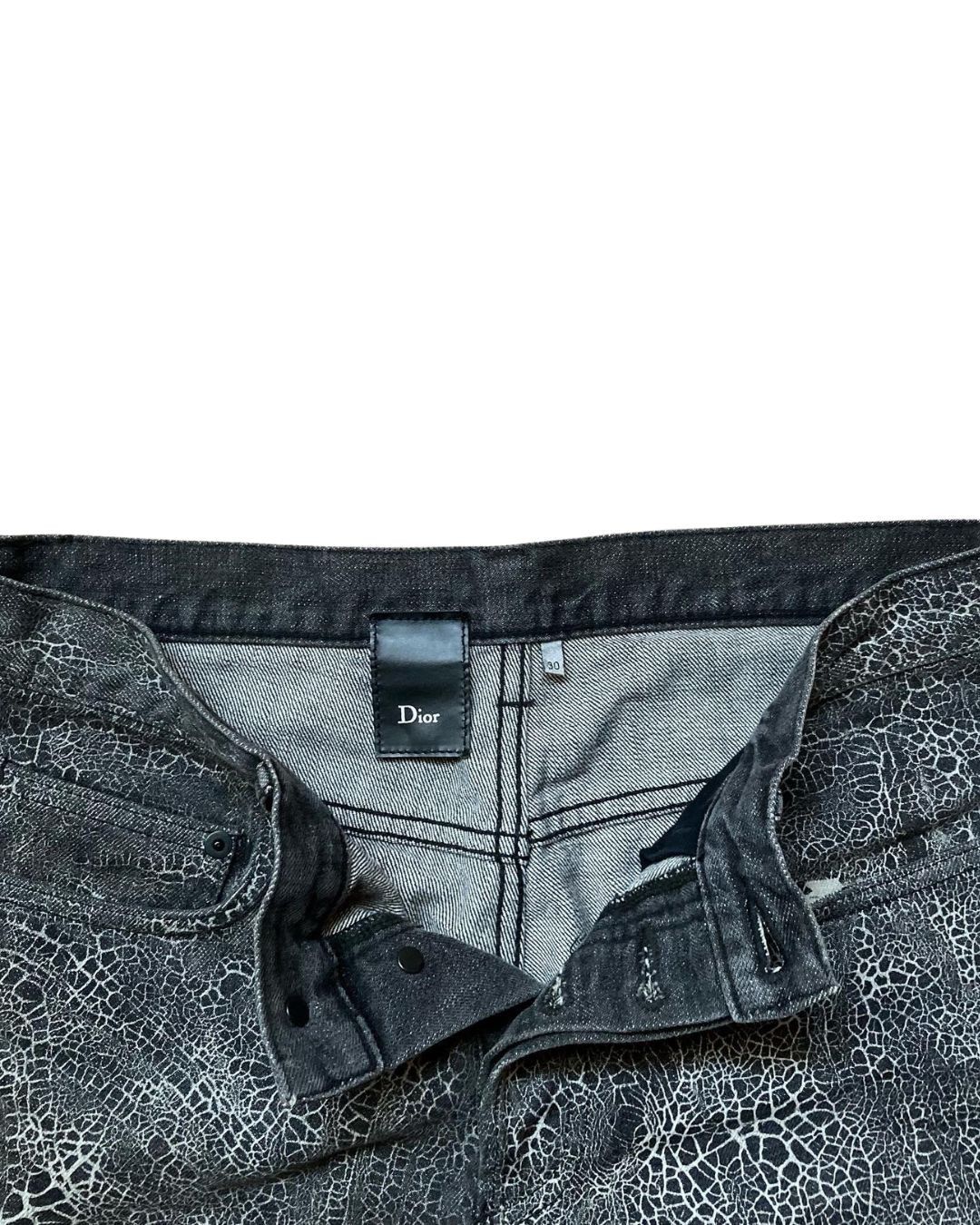 Dior Dior Homme Snake Print Jeans 🐍 Size US 31 - 5 Thumbnail