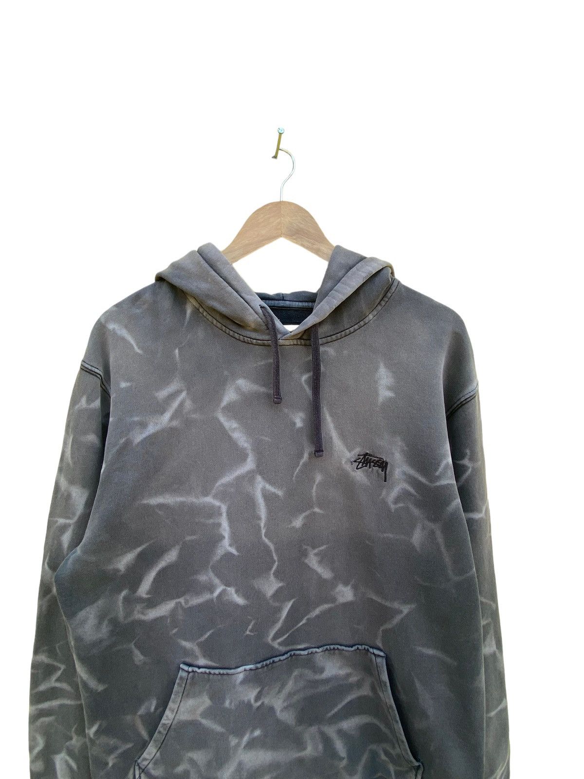Stussy × Vintage Vintage Stussy tie dye hoodie / sweatshirt Size US L / EU 52-54 / 3 - 7 Thumbnail