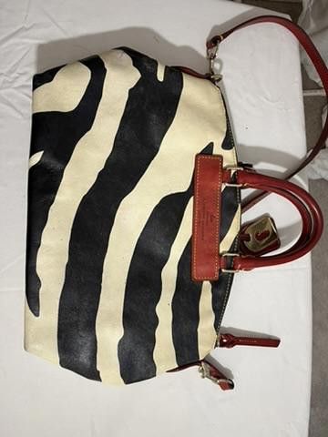 Dooney & Bourke Dooney & Bourke Zebra Print Handbag - Stylish and Functional Size ONE SIZE - 6 Thumbnail