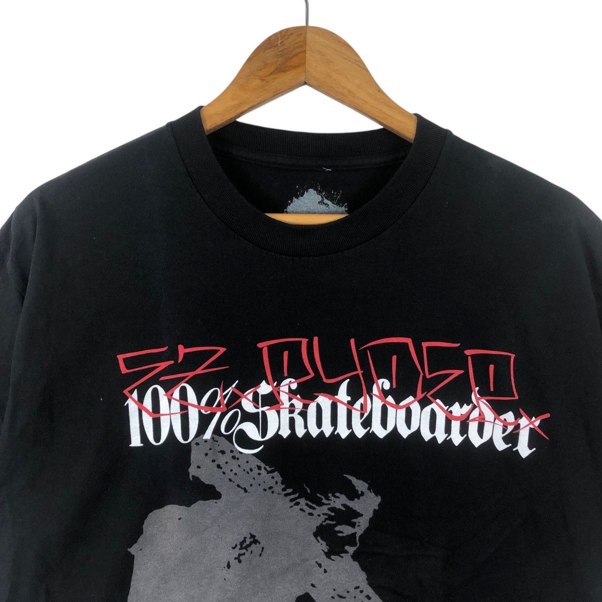 Vintage EZ RYDER SKATEBOARD Graffiti Street Art Rebel Tee Shirt Top Size US L / EU 52-54 / 3 - 2 Thumbnail