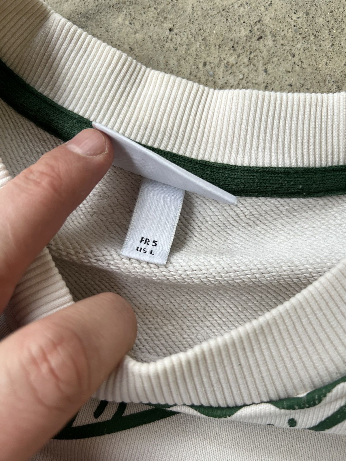 Lacoste Lacoste Sweatshirt Size US L / EU 52-54 / 3 - 3 Thumbnail