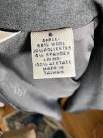 Brooks Brothers Brooks Brothers 346 Stretch Grey Blazer sz 6 Size M / US 6-8 / IT 42-44 - 4 Thumbnail