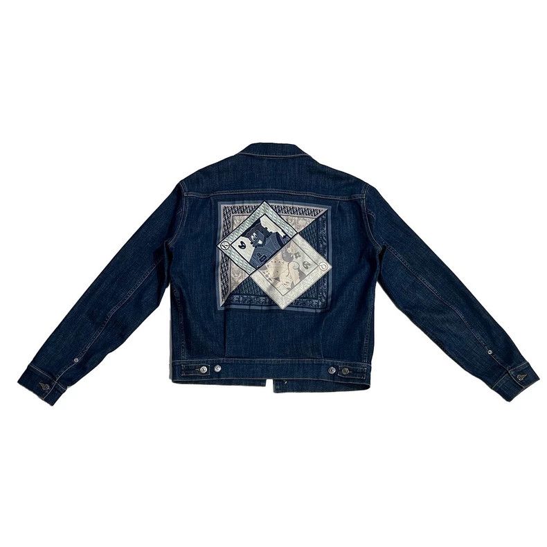 Dior Dior Printed pattern single-breasted denim jacket 2501-Next Size US S / EU 44-46 / 1 - 2 Thumbnail