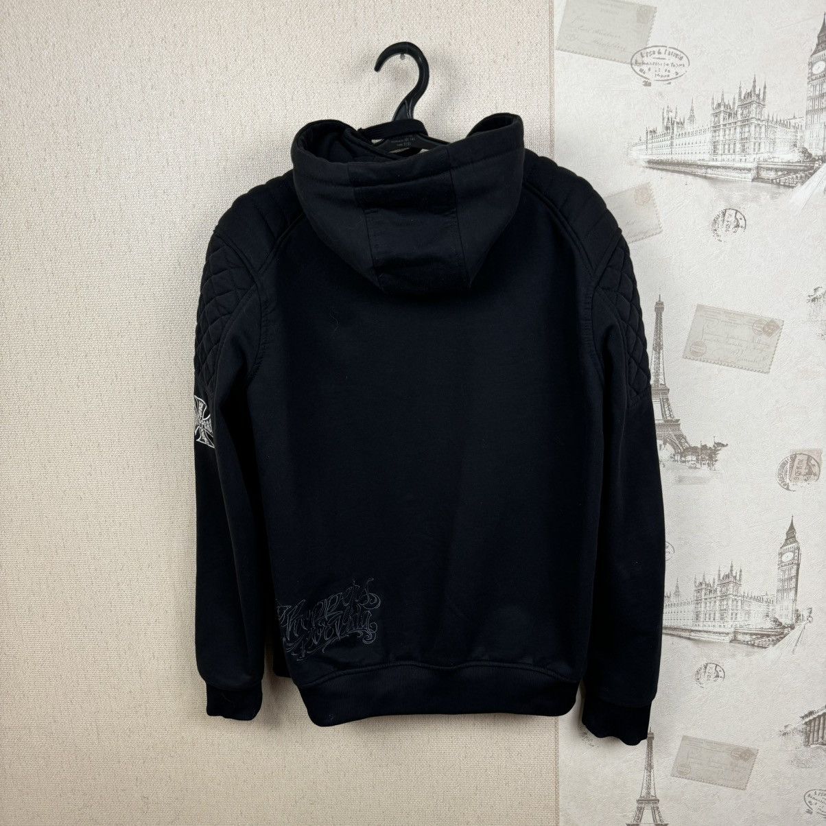 Vintage Vintage 90s West Coast Choppers Austen Texas Hoodie Y2K Size US XXL / EU 58 / 5 - 2 Thumbnail