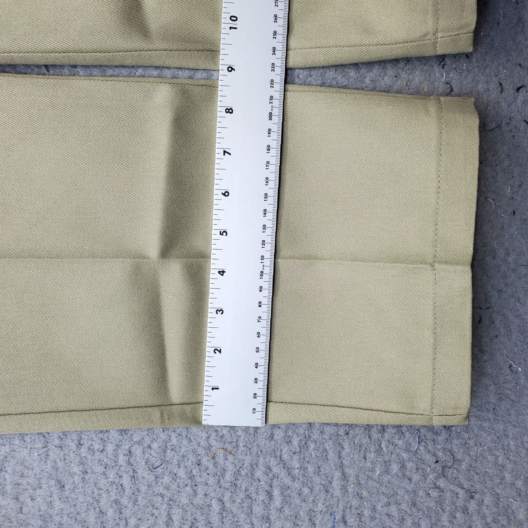 Dickies Dickies Work Pants Mens 32 Slim Tan 873 Wrinkle Resistant Straight WP873KH KP 874 Workwear Mens Size 32 Tan Slim Straight Pants Size US 32 / EU 48 - 5 Thumbnail