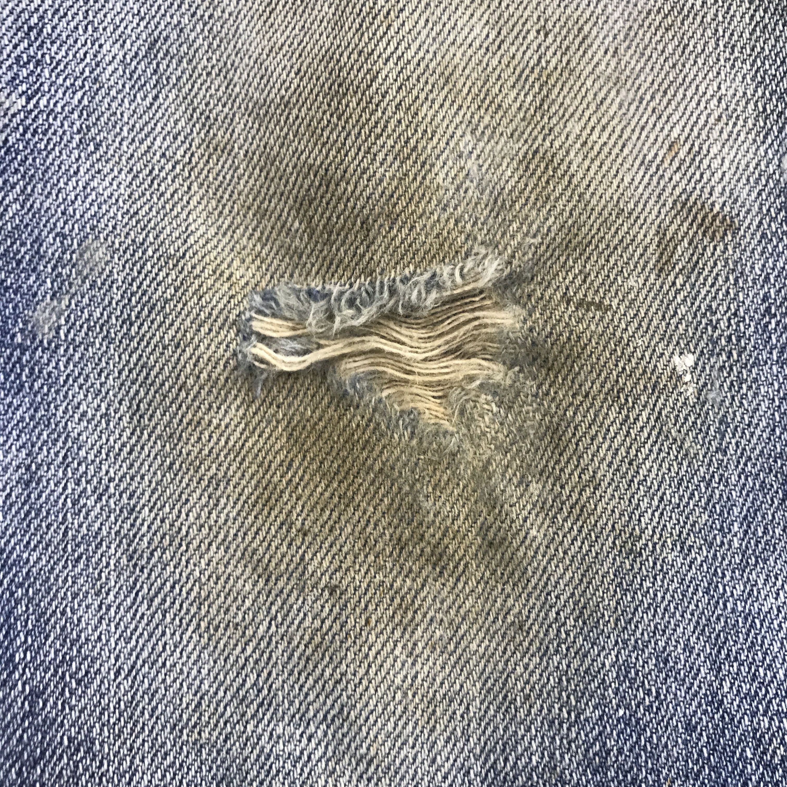 Uniqlo × Vintage Vintage Uniqlo black spray style Distressed Denim jeans Size US 32 / EU 48 - 7 Thumbnail
