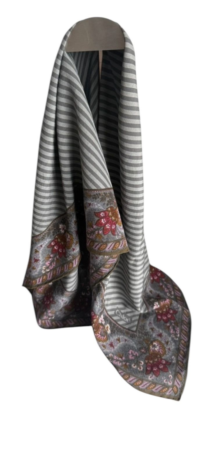 Chloe Chloe scarf 100% Silk Size ONE SIZE - 3 Thumbnail