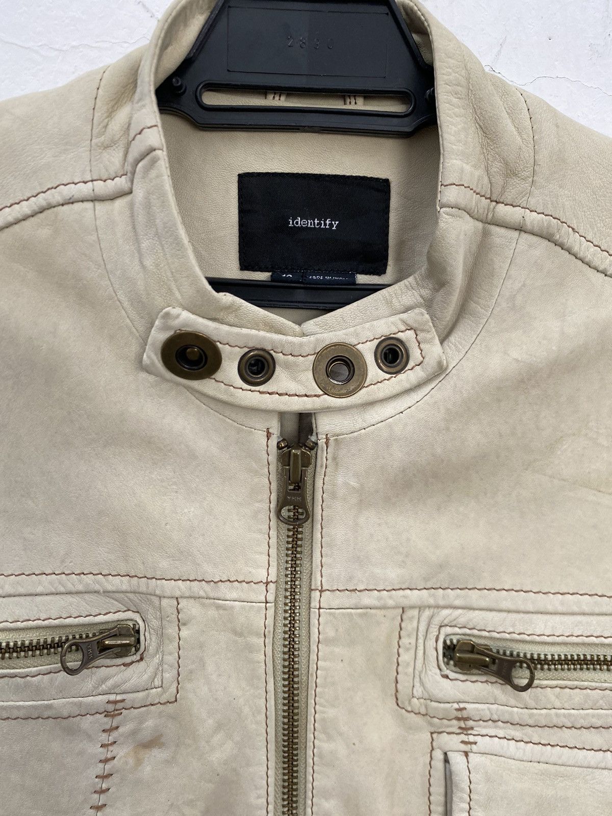 Le Grande Bleu (L.G.B.) JAPAN BRAND IDENTIFY LEATHER JACKET CASUAL DESIGN Size US L / EU 52-54 / 3 - 6 Thumbnail