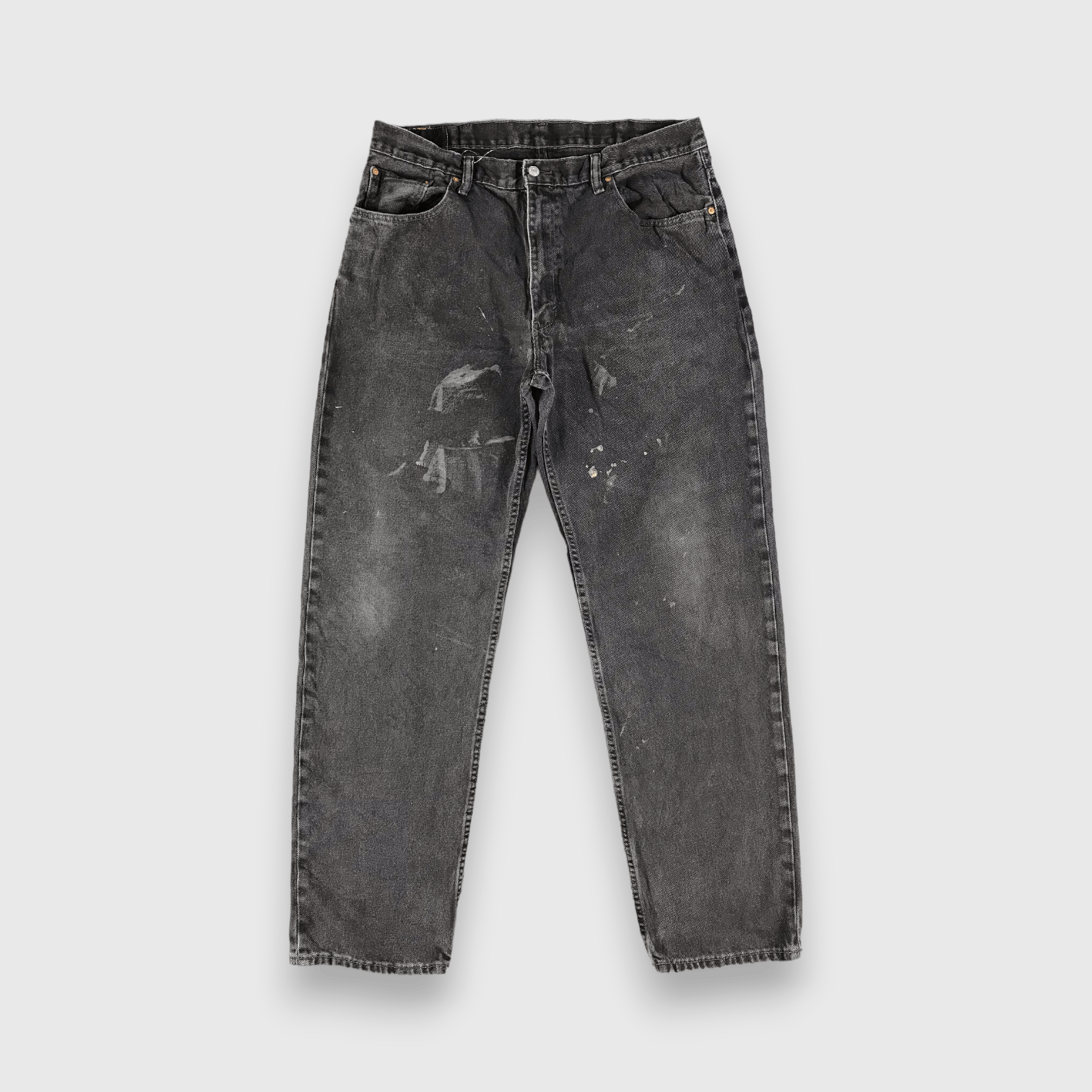 Levi's Vintage Faded Black Levis 550 Jeans-J2673 Size US 38 / EU 54 - 1 Thumbnail