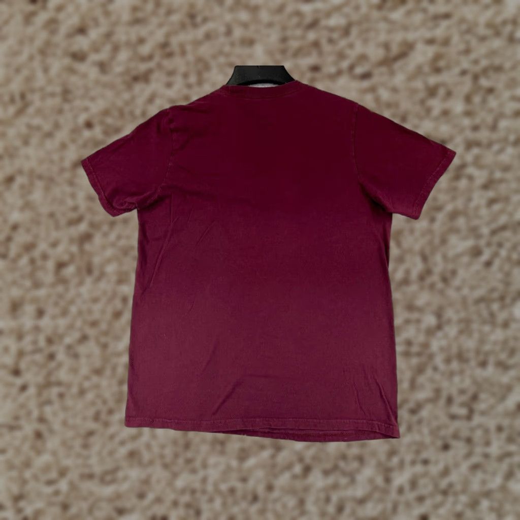 Adidas Adidas Shirt Mens Medium Red Short Sleeve Crew Neck Logo 100% Cotton T-Shirt Sports Body 1990s Size US M / EU 48-50 / 2 - 1 Thumbnail