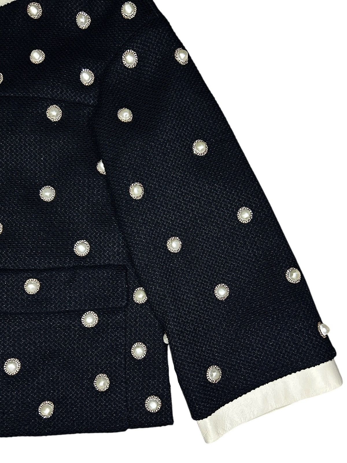 Chanel S/S 13 Pearl Embellished Tweed Jacket Size XS / US 0-2 / IT 36-38 - 20 Thumbnail