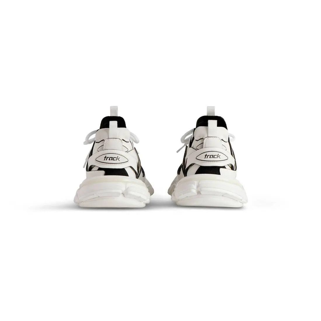 Balenciaga o1srvl11e0624 Track Sock Sneaker in White/Black Size US 10 / EU 43 - 5 Thumbnail
