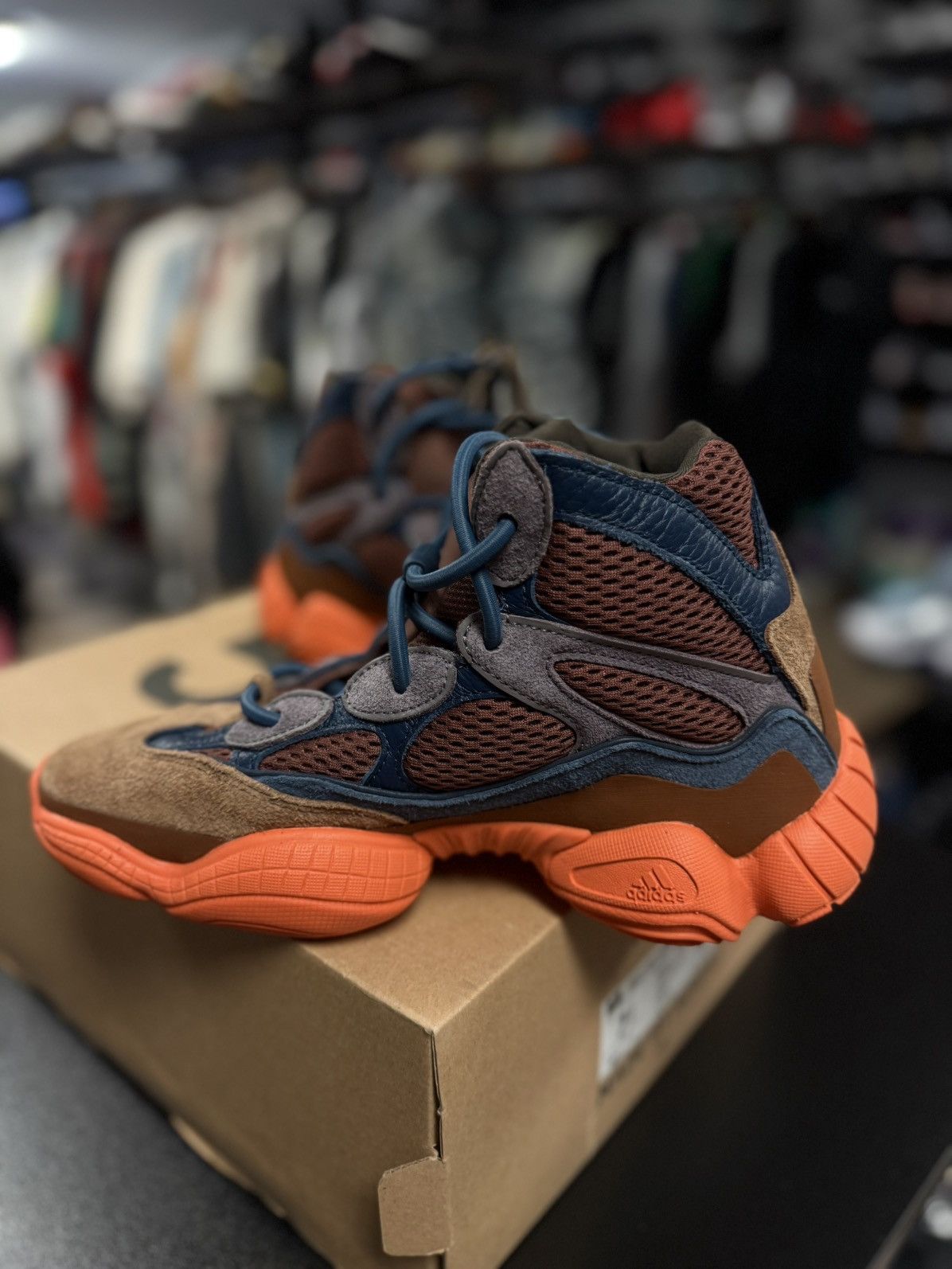 Adidas × Yeezy Yeezy Adidas 500 Tactile Orange Size 7.5 (NEW) Size US 7.5 / EU 40-41 - 7 Thumbnail