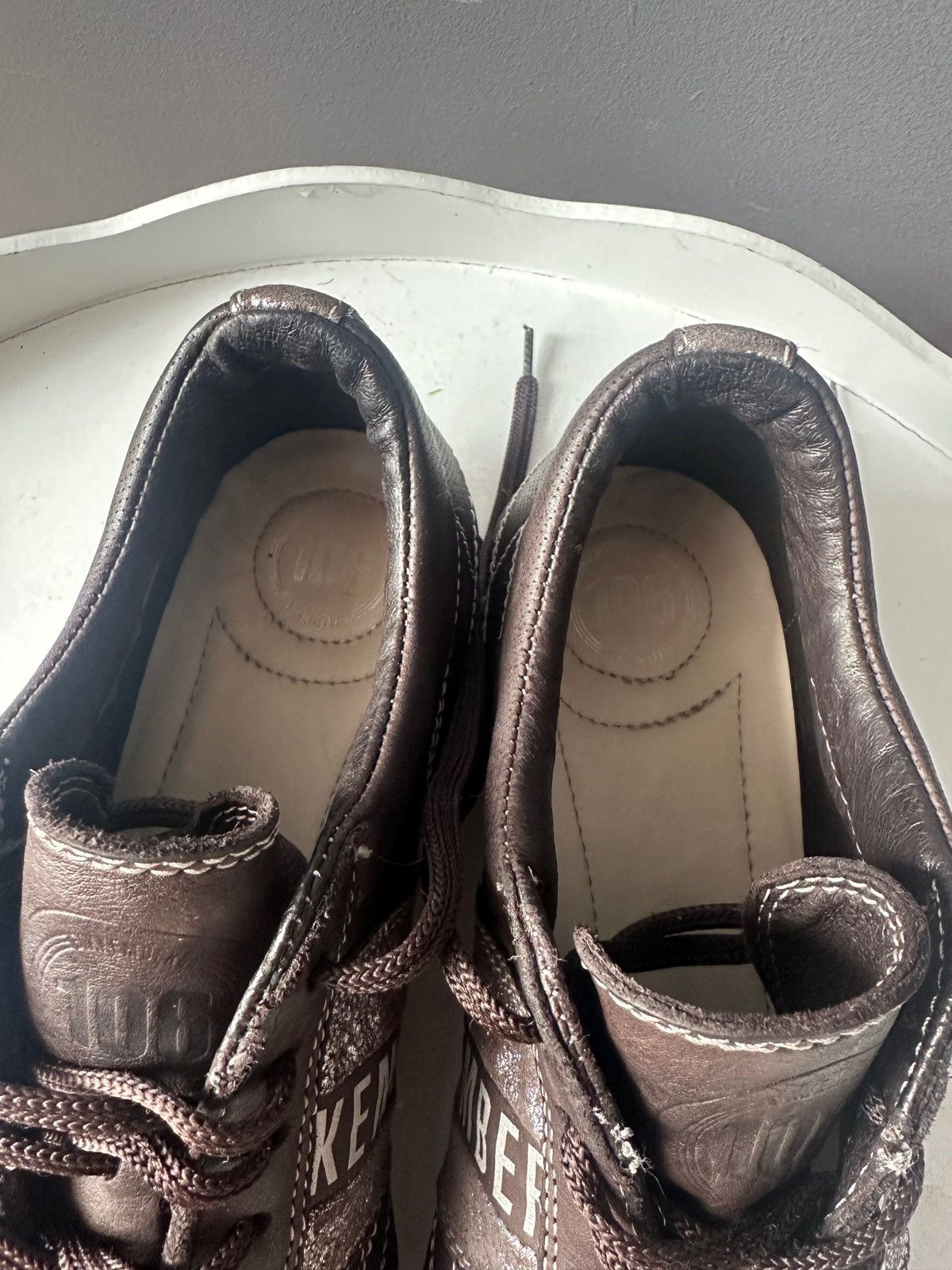 Dirk Bikkembergs Dirk Bikkembergs Low top brown leather sneakers Size US 8 / IT 38 - 11 Thumbnail