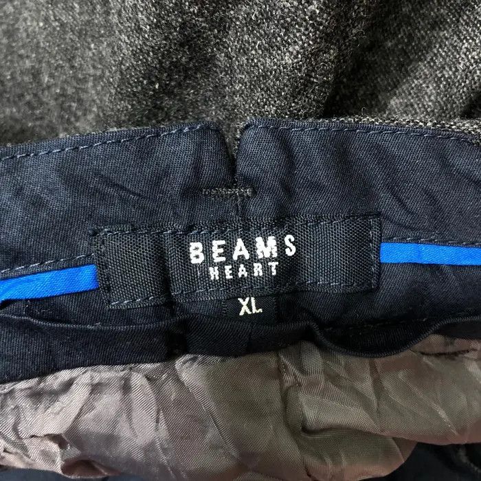 Beams Plus Vtg BEAMS HEART JAPAN Minimalist Design Grey Casual Size US 36 / EU 52 - 8 Thumbnail