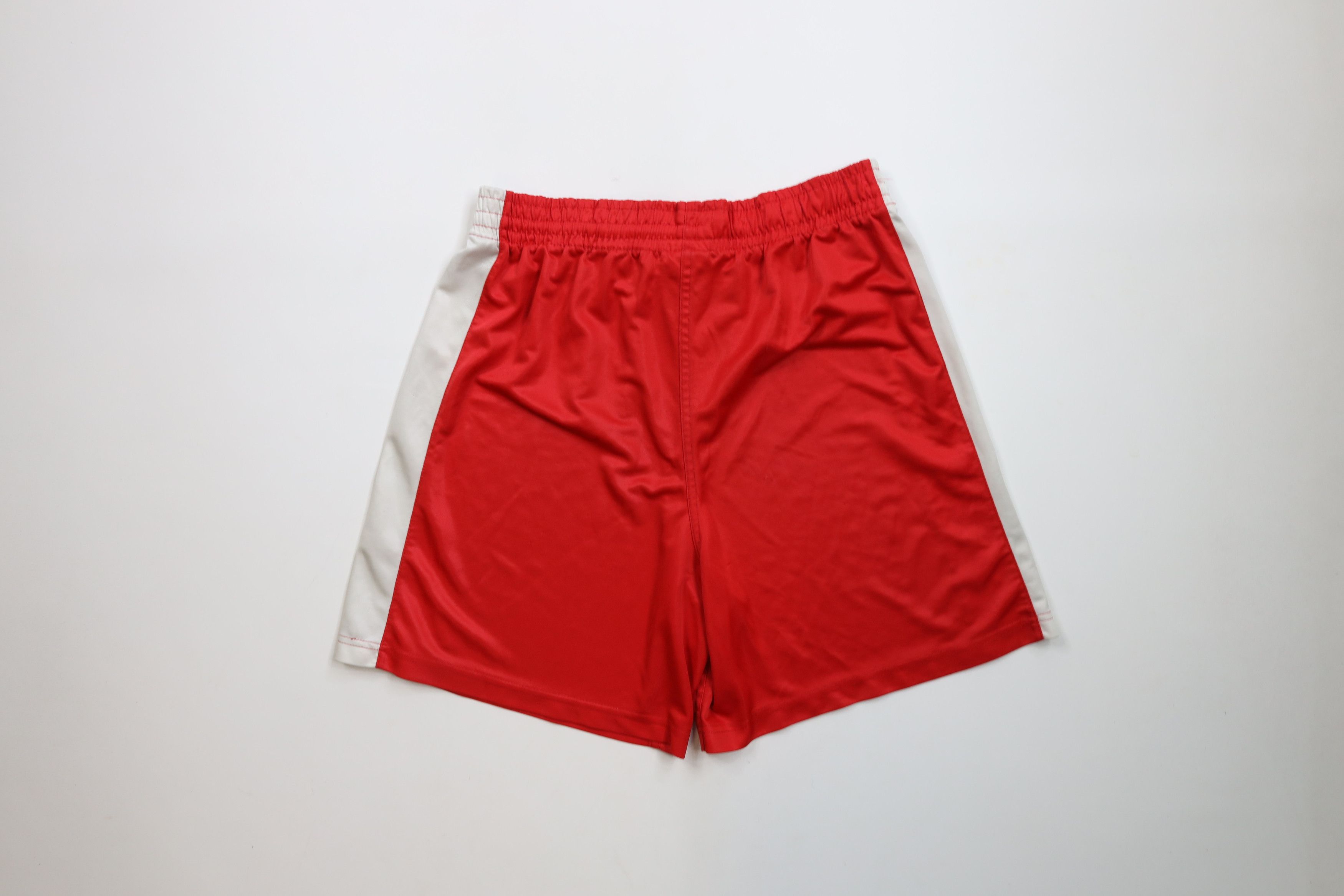 Vintage Vintage 90s Streetwear Running Jogging Soccer Shorts Red Size US 32 / EU 48 - 10 Thumbnail