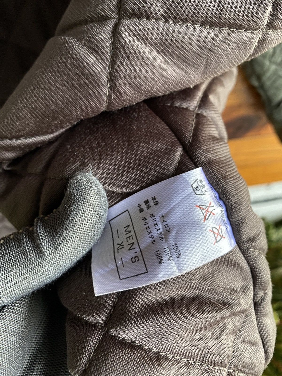 Nike Vintage Nike Two-Tone Quilted Insulated Olive Green & Khaki Size US XL / EU 56 / 4 - 24 Thumbnail