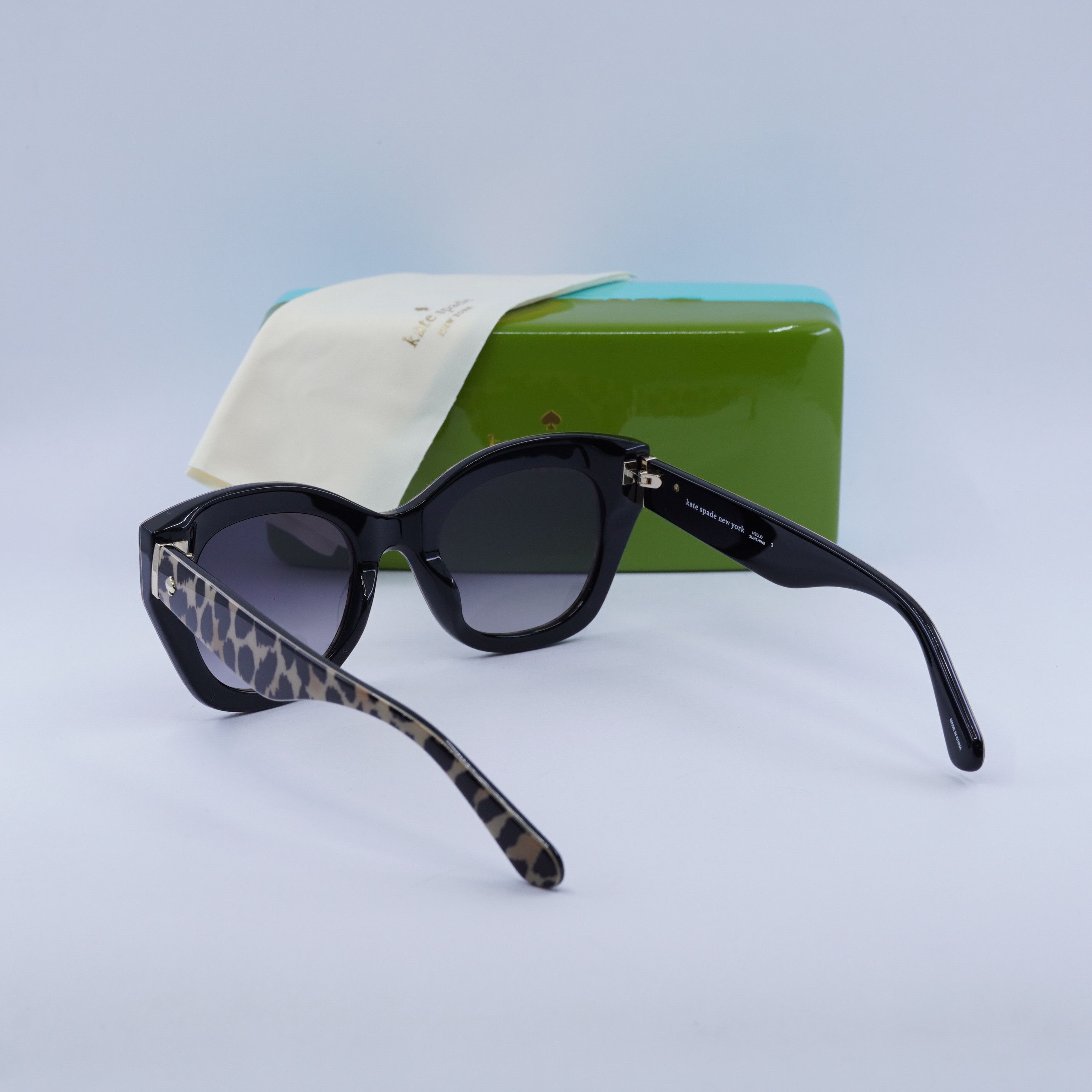 Kate Spade Kate Spade JALENA/S 07RM 9O Sunglasses Panter Cat Eye Frame Size ONE SIZE - 10 Thumbnail