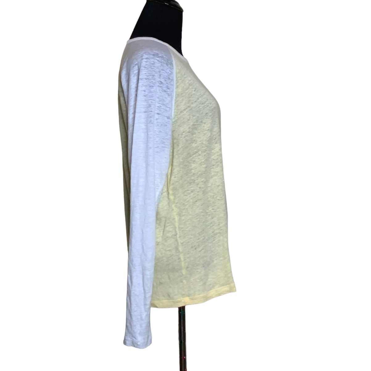 Vince Vince yellow crew neck Henley T shirt size Small Size S / US 4 / IT 40 - 6 Thumbnail