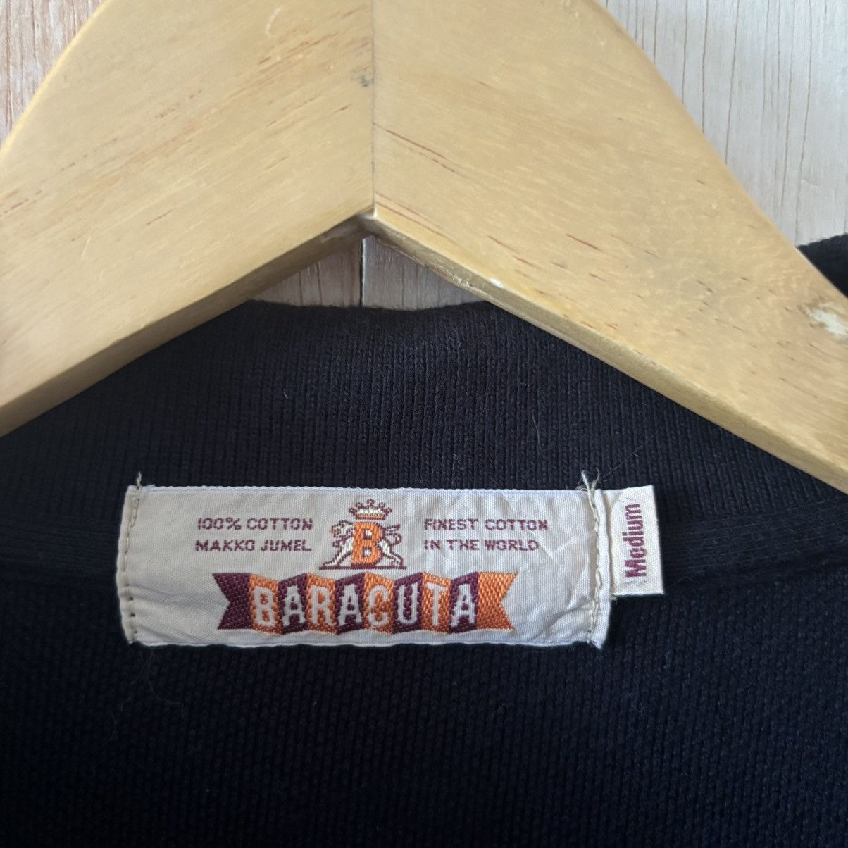 Baracuta Vintage Baracuta Manchester London Long Sleeve Polo Shirts Size US M / EU 48-50 / 2 - 3 Thumbnail