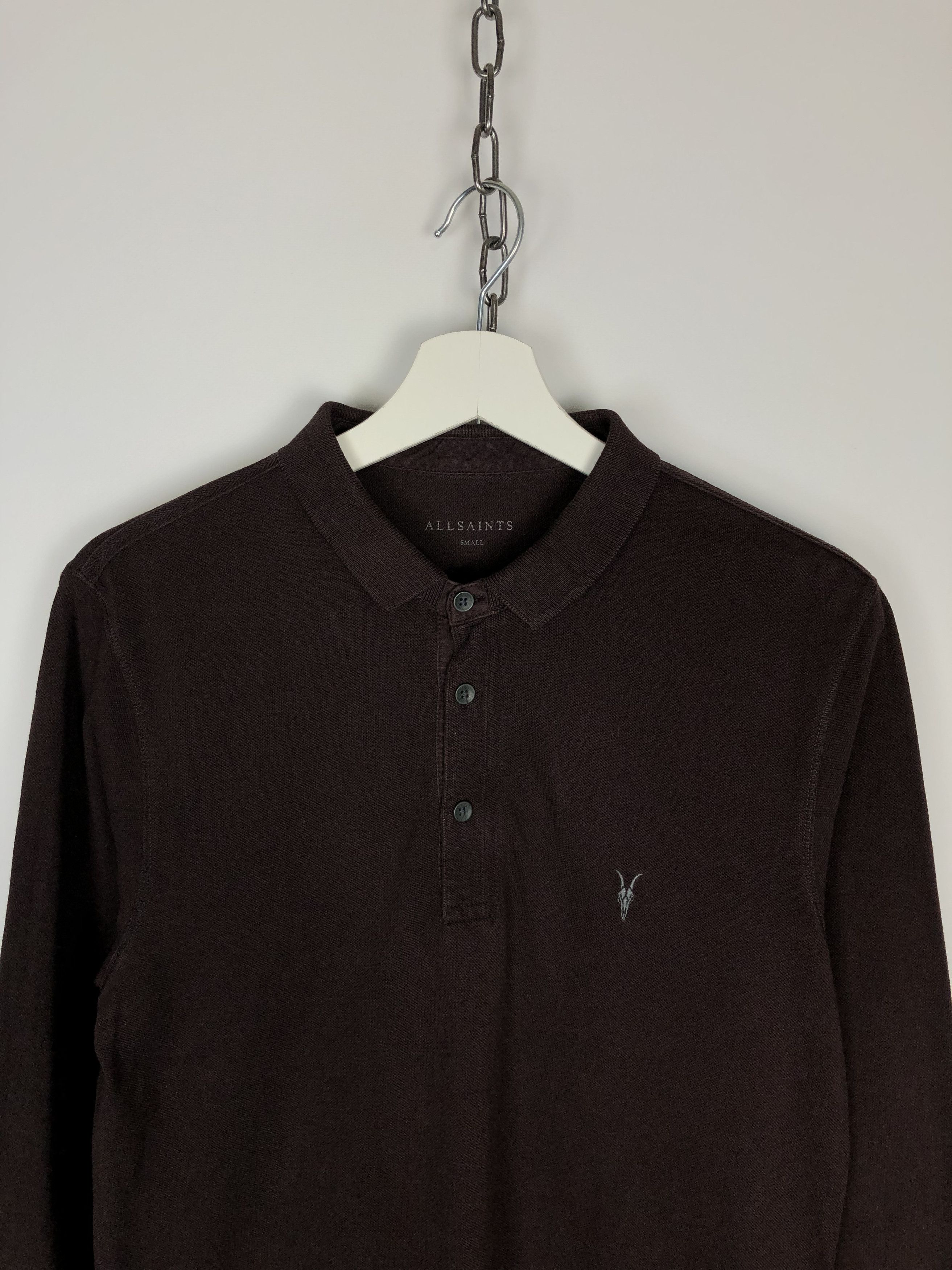 Allsaints Allsaints Longsleeve Reform LS Polo Pullover size S Size US S / EU 44-46 / 1 - 2 Thumbnail