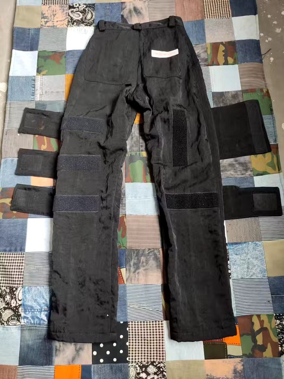Fotus Rare!!! Fotus Strap Cargo Multipocket Cyberpunk Pants Size US 28 / EU 44 - 2 Thumbnail