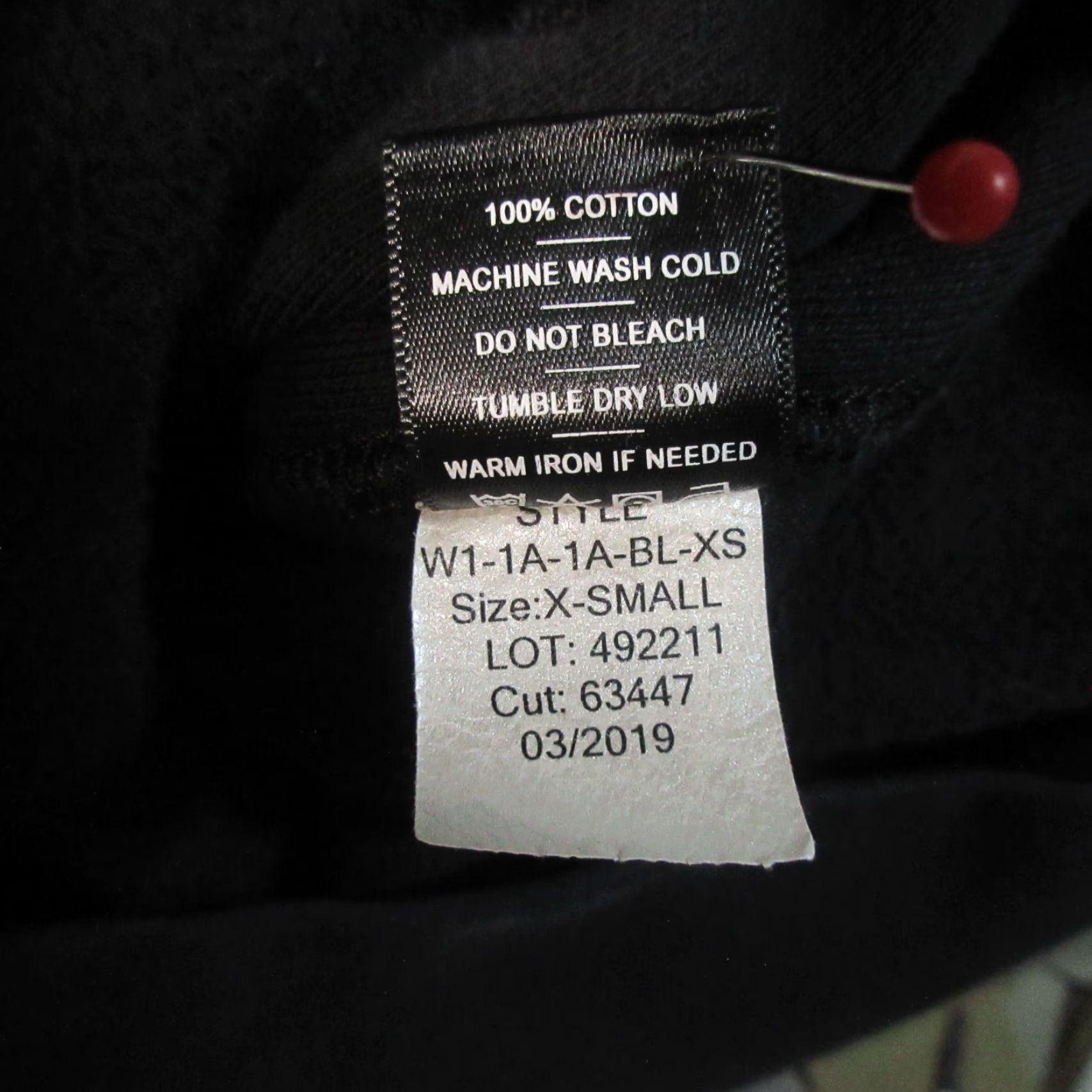 Vintage American Giant Hoodie Womens XS Black heavy Cotton Fleece Full Zip USA Size XS / US 0-2 / IT 36-38 - 6 Thumbnail