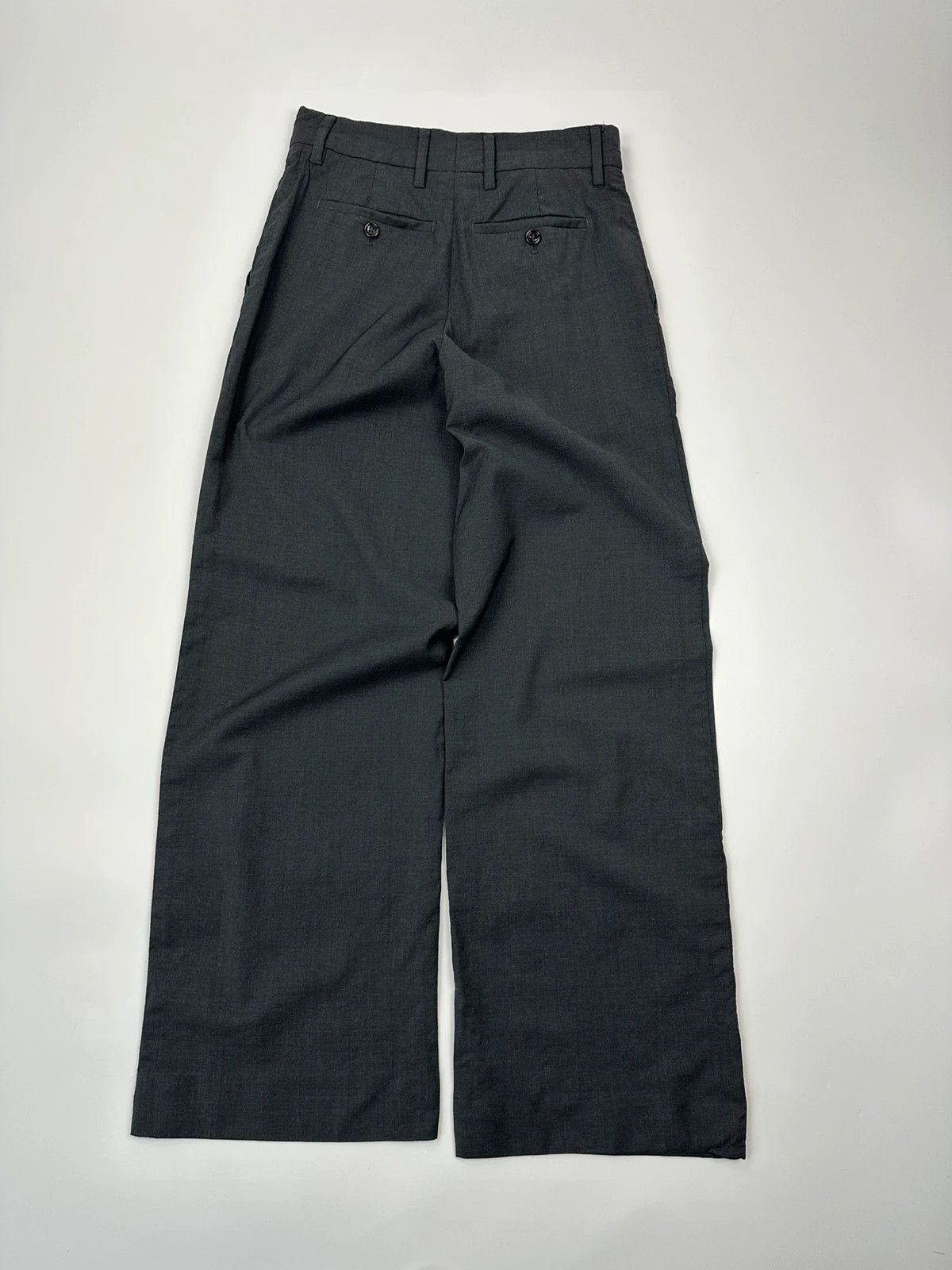 Prada Prada Milano SS2023 Raf Simons Wool Wide Legs Dress Pants Size 26" / US 2 / IT 38 - 7 Thumbnail
