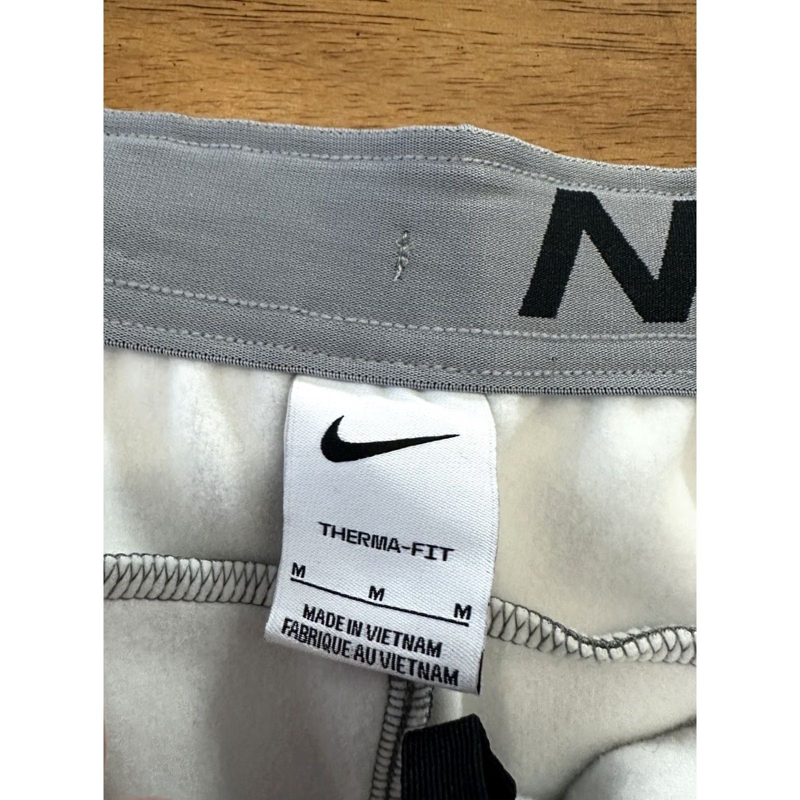 Nike Nike Therma Fit Joggers Pants Athletic Medium Gray Slim Mens Size US 31 - 4 Thumbnail