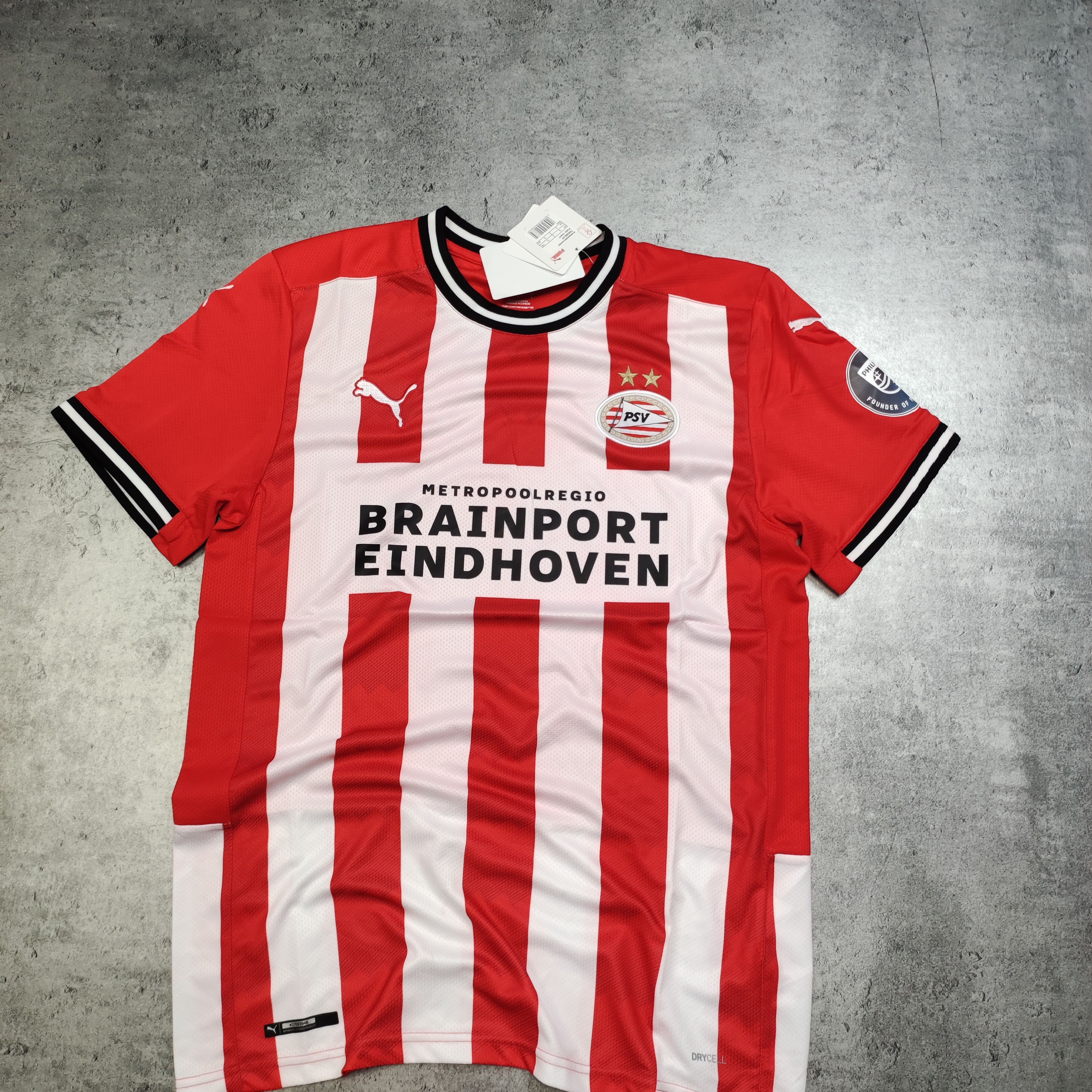 Vintage RARE Football Soccer PSV Eindhoven Puma Home Jersey Size US S / EU 44-46 / 1 - 2 Thumbnail