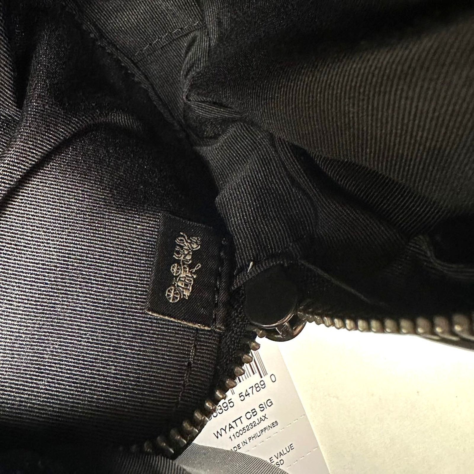 Coach Coach Men's Wyatt Crossbody Bag Signature Canvas Black NWT Size ONE SIZE - 10 Thumbnail