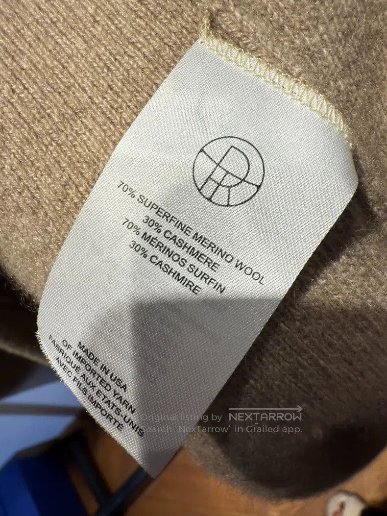 The Row The Row Cashmere and wool overcoat Size L / US 10 / IT 46 - 2 Thumbnail