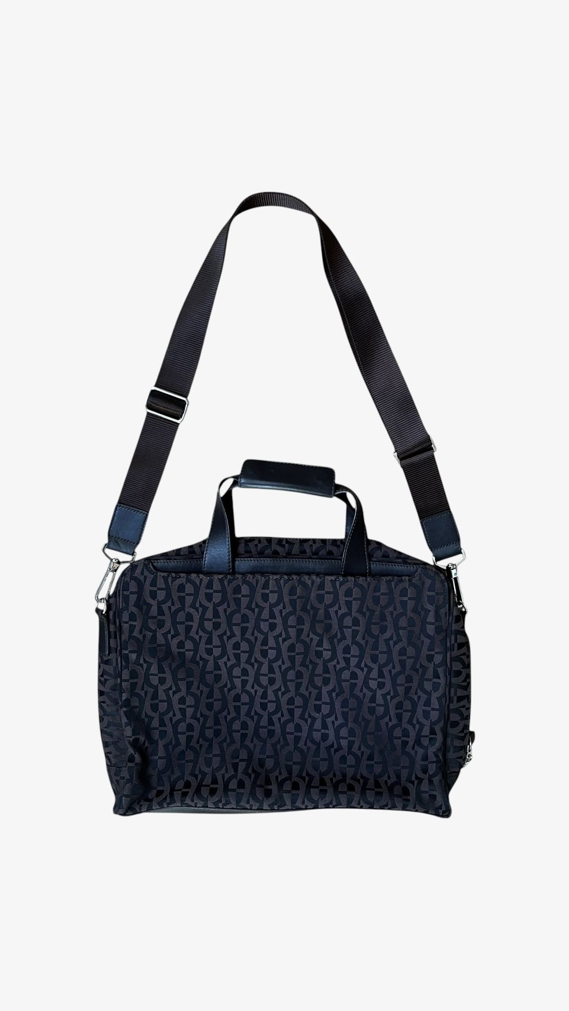 Etienne Aigner Vintage Y2K Etienne Aigner Monogram Print Briefcase Size ONE SIZE - 2 Thumbnail