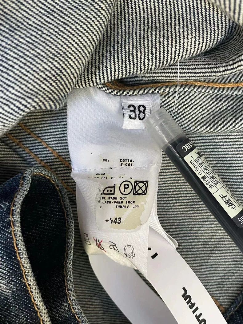 Helmut Lang HELMUT LANG size38 denim jacket Size US S / EU 44-46 / 1 - 9 Thumbnail
