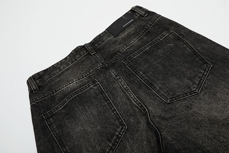 Vintage American street distressed straight loose ripped jeans Size US 32 / EU 48 - 5 Thumbnail