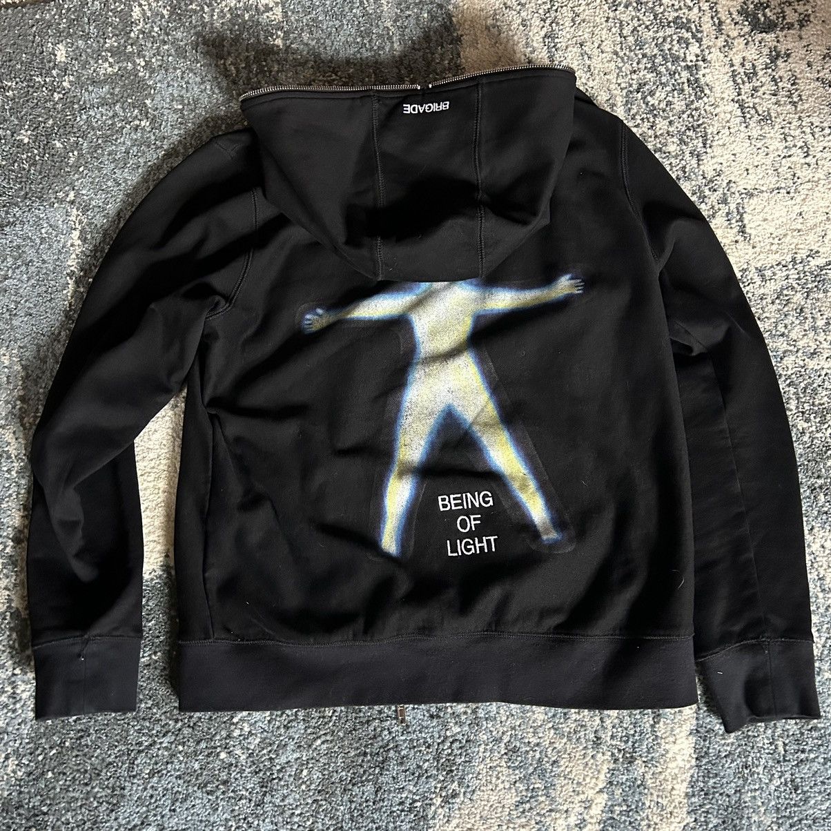 Brigade 2020 BEiNG OF LiGHT FULL ZiP HOODiE SWEATSHiRT Size US L / EU 52-54 / 3 - 12 Thumbnail