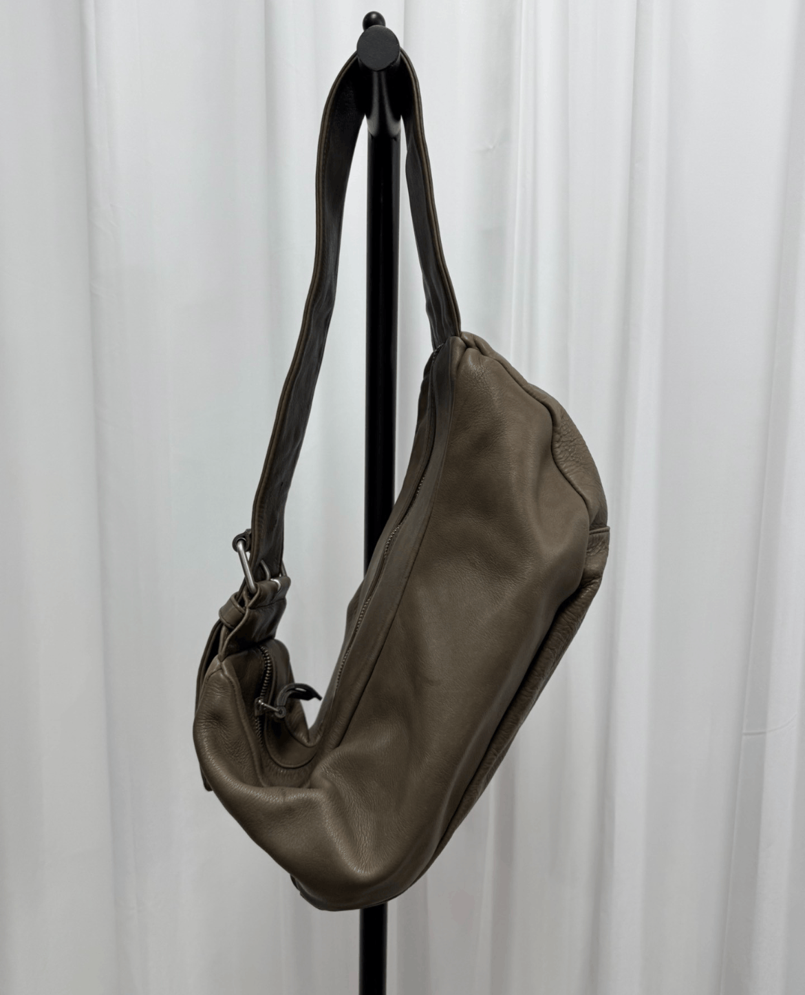 Y's × Yohji Yamamoto Yohji Yamamoto Y's Leather Bundle Bag Size ONE SIZE - 3 Thumbnail