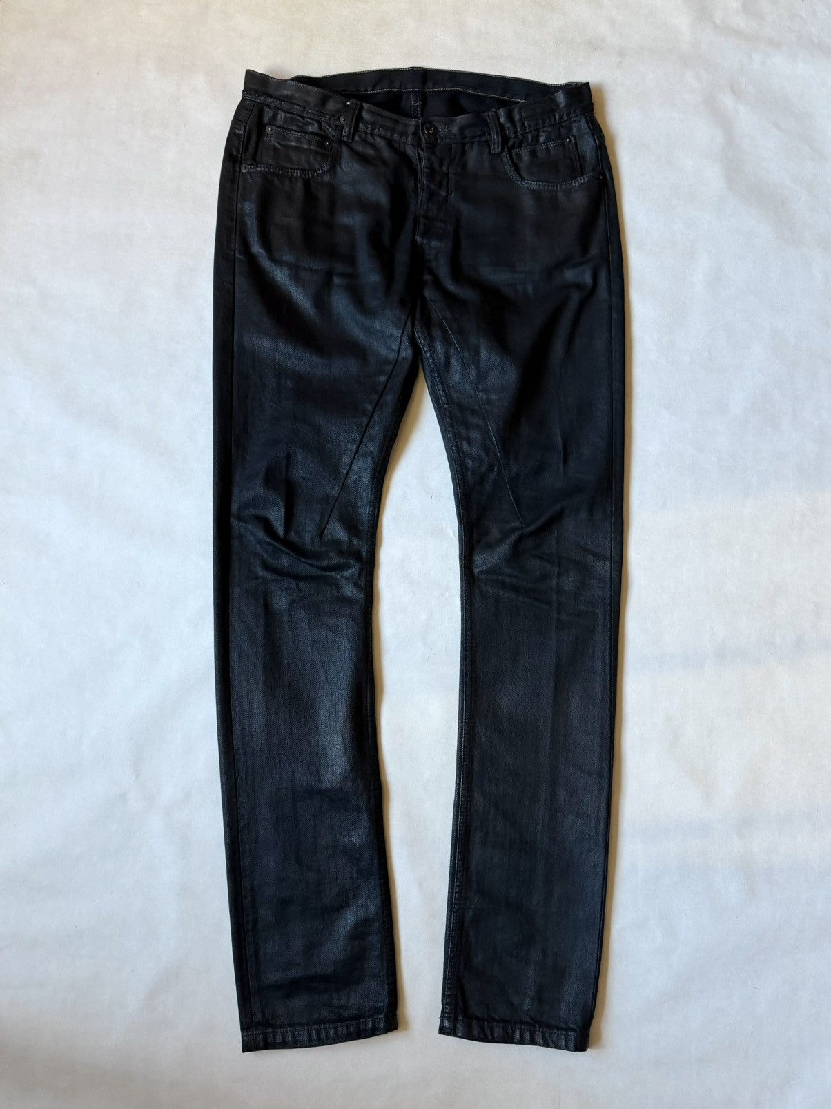 Rick Owens × Rick Owens Drkshdw Rick Owens Detroit Cut Waxed