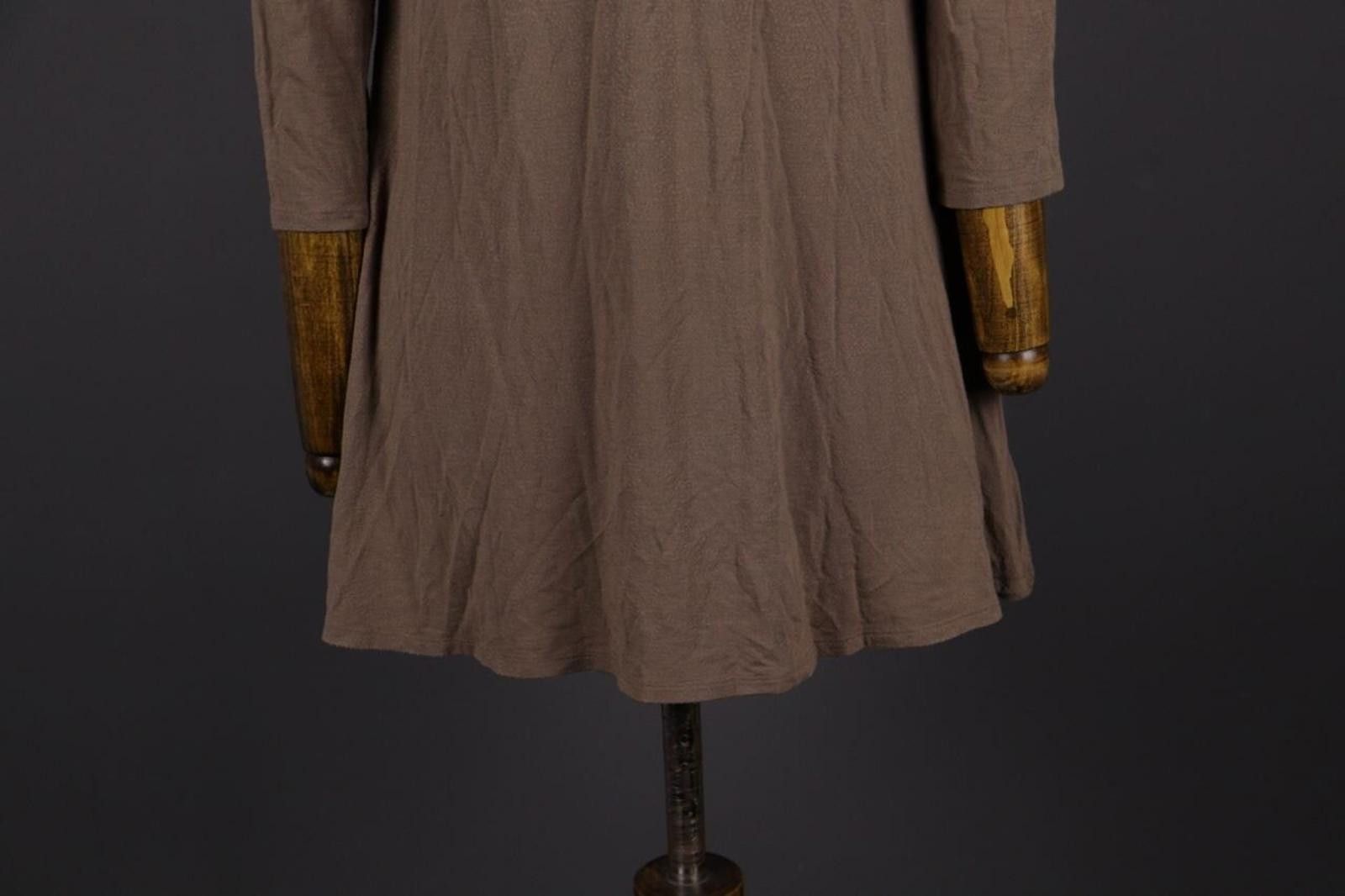 Designer Peruvian Connection Brown Summer Tunic Top Shirt Size S Size S / US 4 / IT 40 - 6 Thumbnail