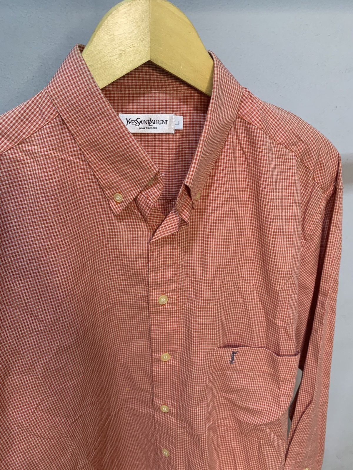 Yves Saint Laurent Yves Saint Laurent Pliad Shirt Size US XL / EU 56 / 4 - 2 Thumbnail