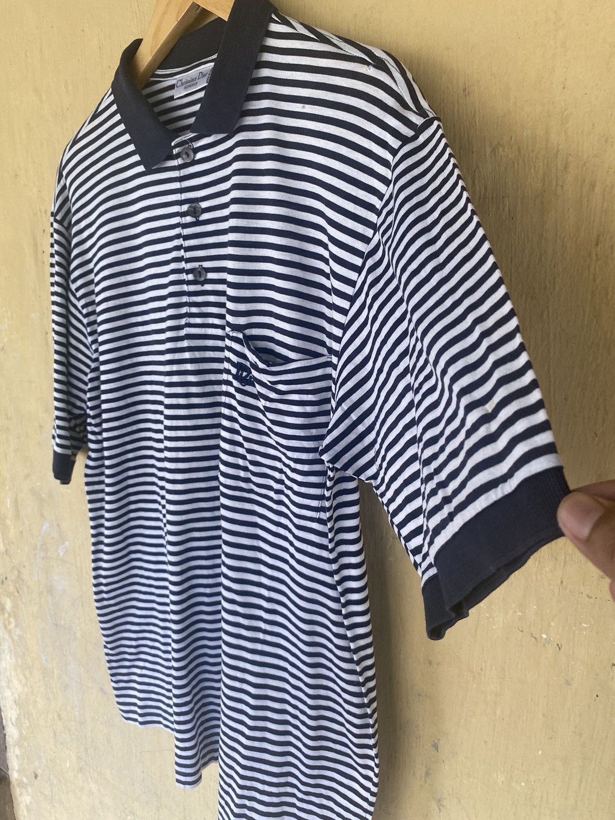 Christian Dior Monsieur Christian Dior Monsieur Shirts Striped Italy Size US L / EU 52-54 / 3 - 4 Thumbnail