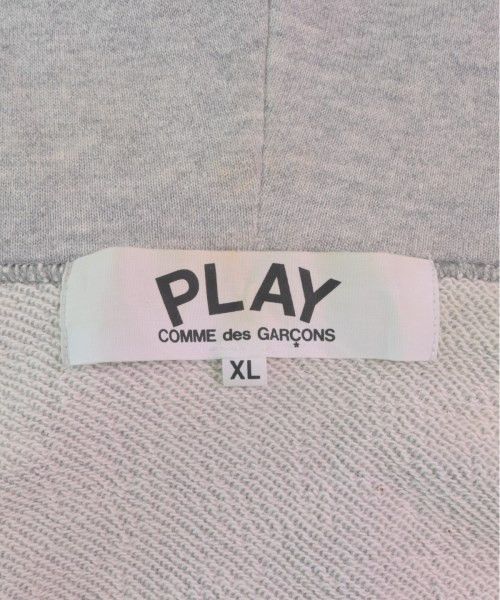 Comme des Garcons PLAY Hoodie Cotton Zip Up Inseam Pocket Plain Gray Size US XL / EU 56 / 4 - 6 Thumbnail