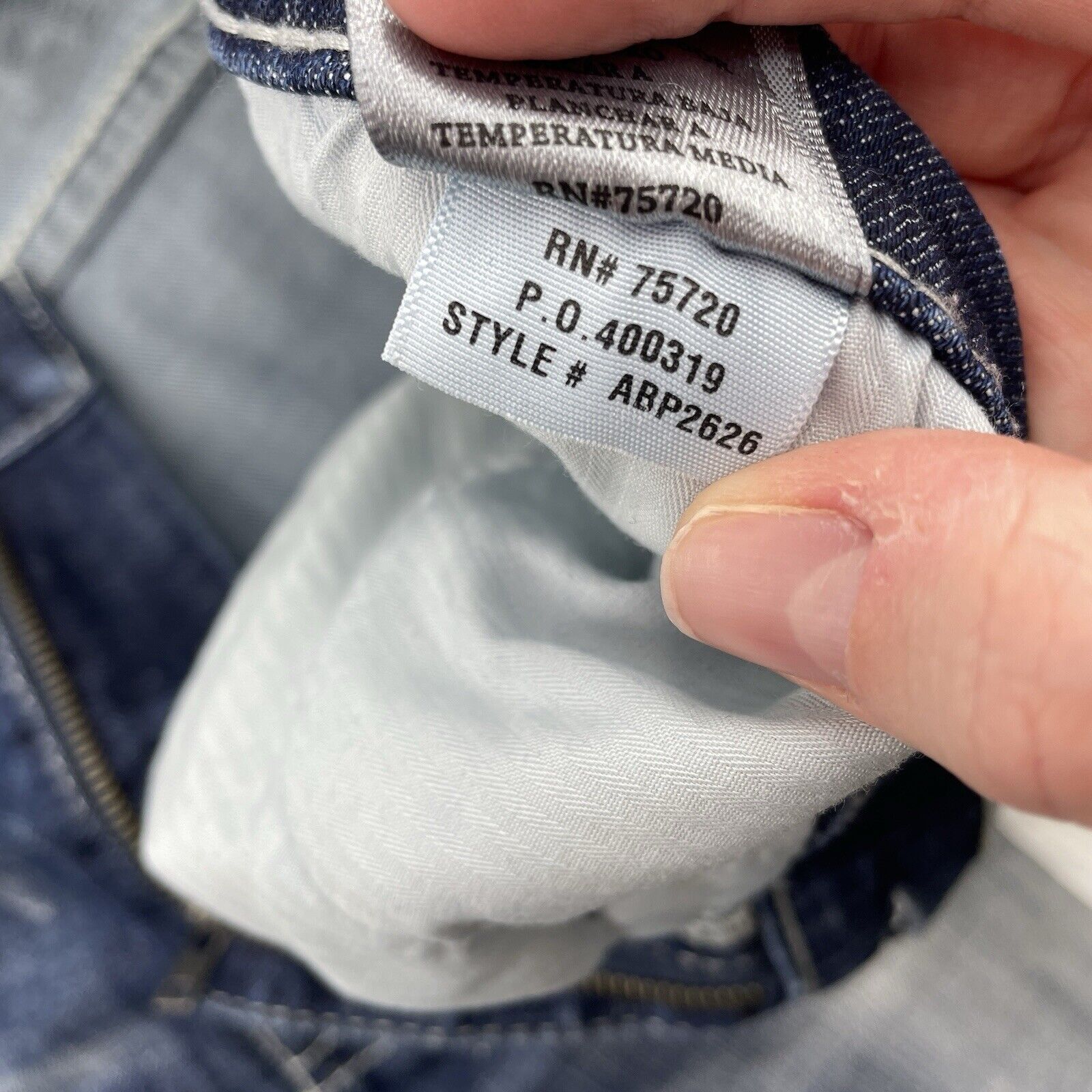 BKE BKE Nolan 36 Jeans Straight Buckle Painted Cross Distressed Size US 36 / EU 52 - 15 Thumbnail
