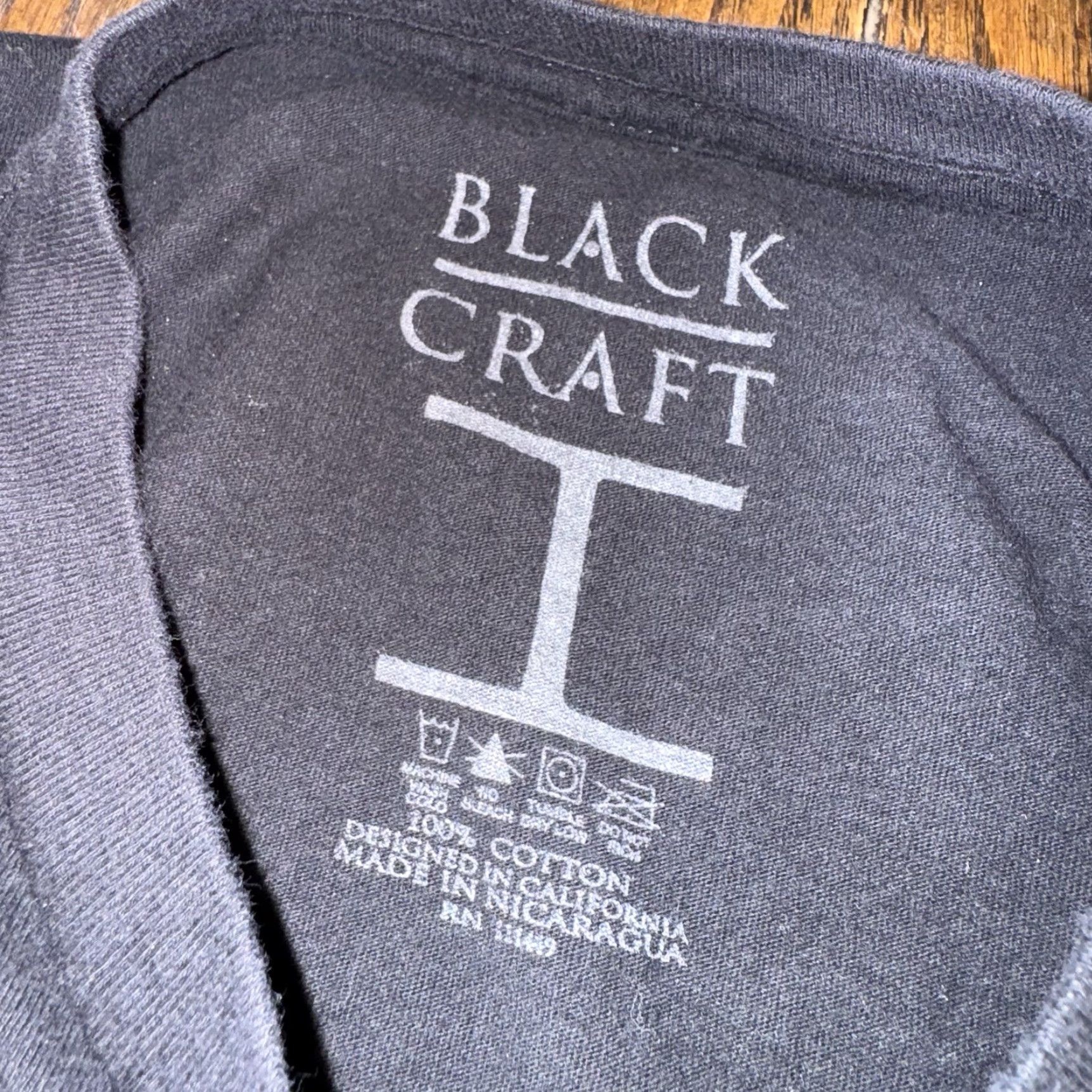 Vintage Blackcraft Cult Shirt Adult Small Black Graphic Print Gothic Horror Punk Size US S / EU 44-46 / 1 - 3 Thumbnail