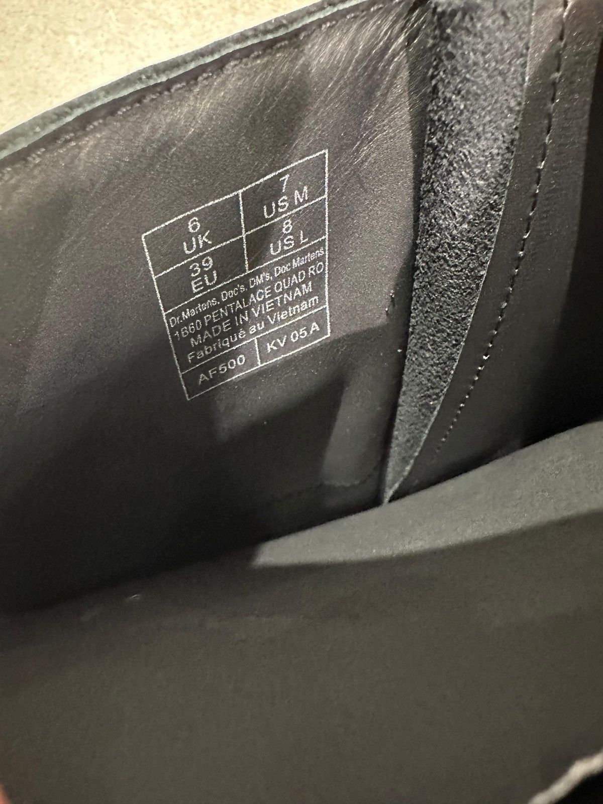 Dr. Martens × Rick Owens RICK OWENS - Dr.Martens 1B60 Quad Sole Pentalace Boot Black Size US 8 / IT 38 - 9 Thumbnail
